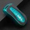 TPU Leahter Car Remote Smart Key Case Protective Cover For Geely New Emgrand GS X6 SUV EC7 Bag Shell Holder Keychain Protector Auto Accessories