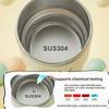 Stainless Steel Insulated Coffee Cup Portable Leak-proof Pocket Thermal Mug with Lids Anti Scald Double Wall Mug Car