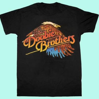 Nouveau T-shirt en Coton The Doobie Brothers Band Unisexe Concert S à 5XL EL143 T-shirt Unisexe