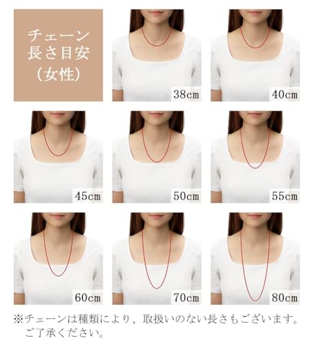 [Shinjuku Gin No Kura] Silver 925 Figaro Chain, Approx. 2.4mm Wide, 40-80cm (50cm) Long, Chain Necklace for Men and Women, Simple, Chain Only