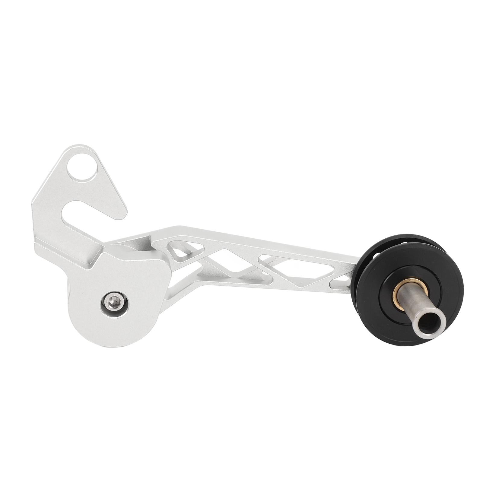 

Chain Tensioner 5 6 7 Speed High Stability Rear Derailleur Chain Guide Stabilizer Adjuster Converter for Brompton Pline срібний