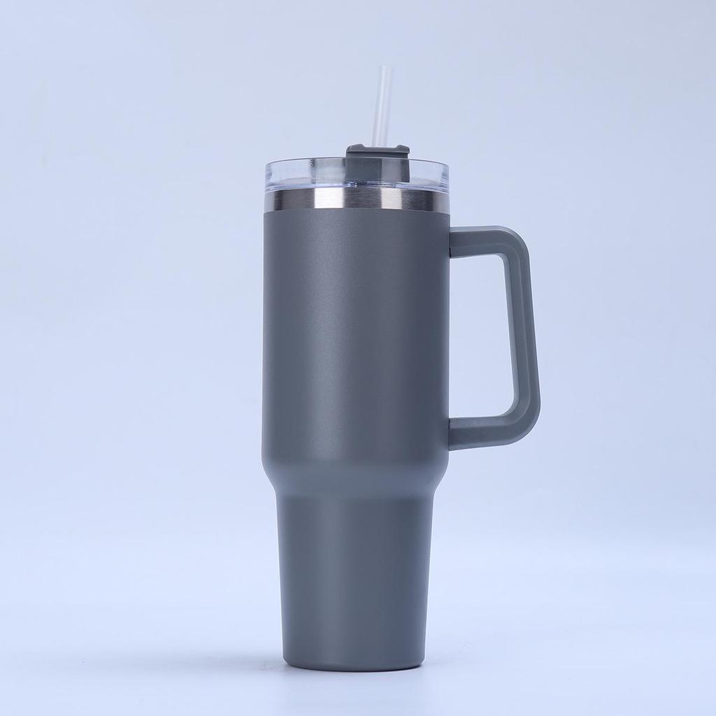 Tazza Insulated Ice Buster in Acciaio Inossidabile da 40 oz, Prima Generazione, con Cannuccia per Uso Esterno