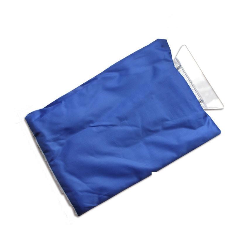 

Car Snow Shovel Warm Gloves Ice Shovel Plush Warm Gloves Anti-skid Handle Padded Thickened Waterproof Emergency De-icer синій