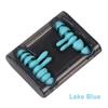 2 Pairs Sleeping Ear Plug Anti Noise Sound Insulation Ear Protection Travel Earplugs Waterproof Soft Silicone Swiming Earplugs