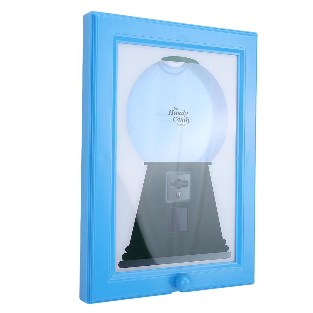Handy Candy Frame Gumball Machine in A Frame Wall Mount Candy Dispenser Picture Frame