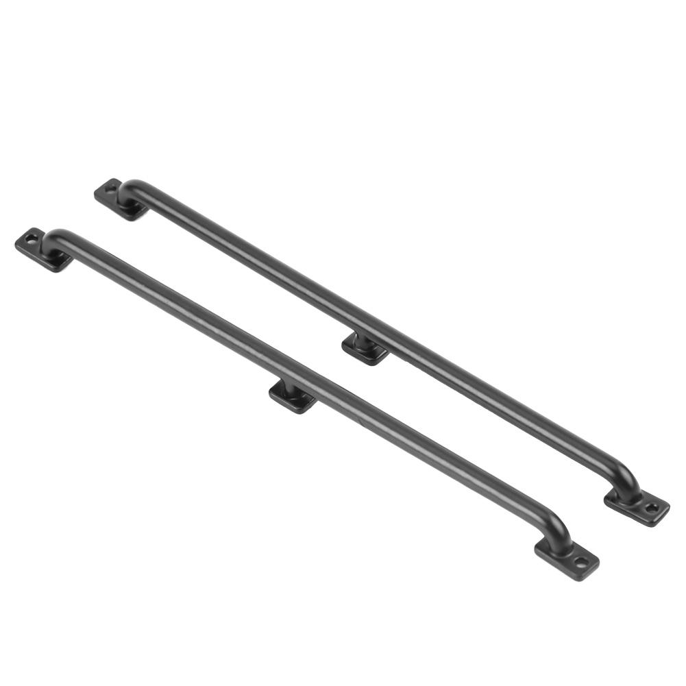 Upgrade Accessory Body Shell Left  Right Metal Handrail for 110 Scale RC Crawler Car (155mm)