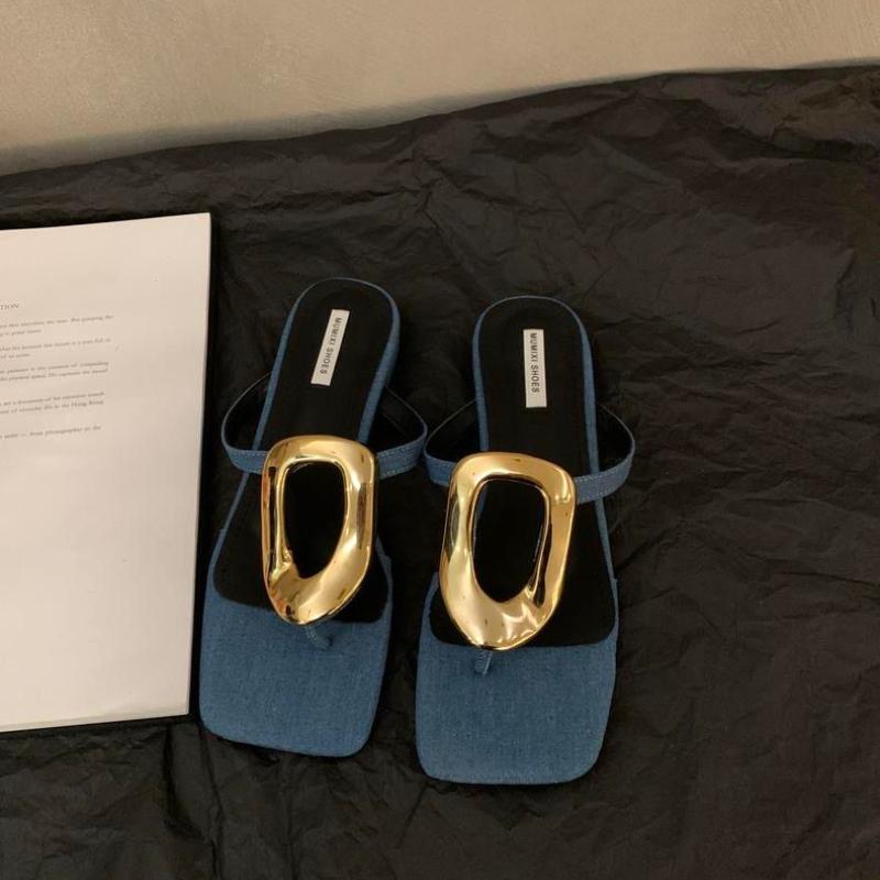 

Square Heel Solid Fashion Sandals for Women 2024 New Hot Sale Summer Toeed Ladies Shoes Low Heel Rubber Pu Women s Sandals