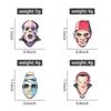 Cartoon Character Enamel Pins Custom Scary Skeleton Brooches Lapel Badges Cartoon Animal Jewelry Gift for Friends