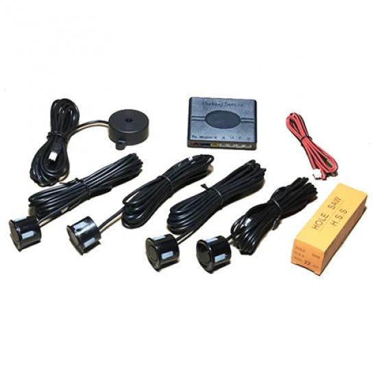Vehicle Parking Sensor Kit 22mm Reverse Ultrasonic Radar Detection System Backup Radares Monitoring Systemes 12V