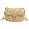 Summer Fashion Diamond Chain Bag Women's 2025 New Simple and Versatile Small Square Bag Korean Version Messenger Mobile Phone Bag