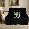 1 Stück Gemütliche Juventus Fußballclub Decke, Leichte & Strapazierfähige Druckdecke, Perfekt für Zuhause, Sofa, Bett, Picknick, Reisen, Büro