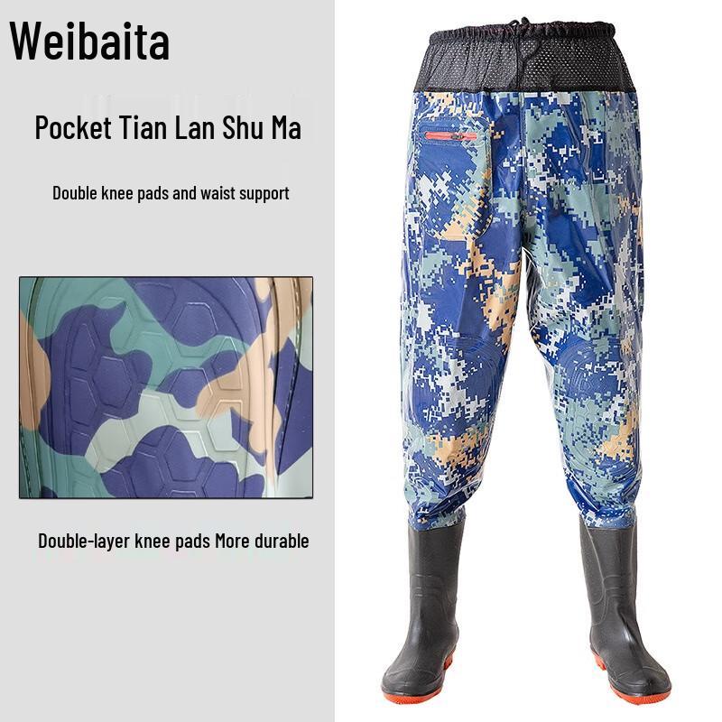 Weibaida Double Knee Waterproof Waders