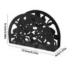 Modern Hollow out Napkin Holder Paper Tissue Dispenser for Coffee Shop Kitchen Hotel Countertop Decorative Holiday Gift