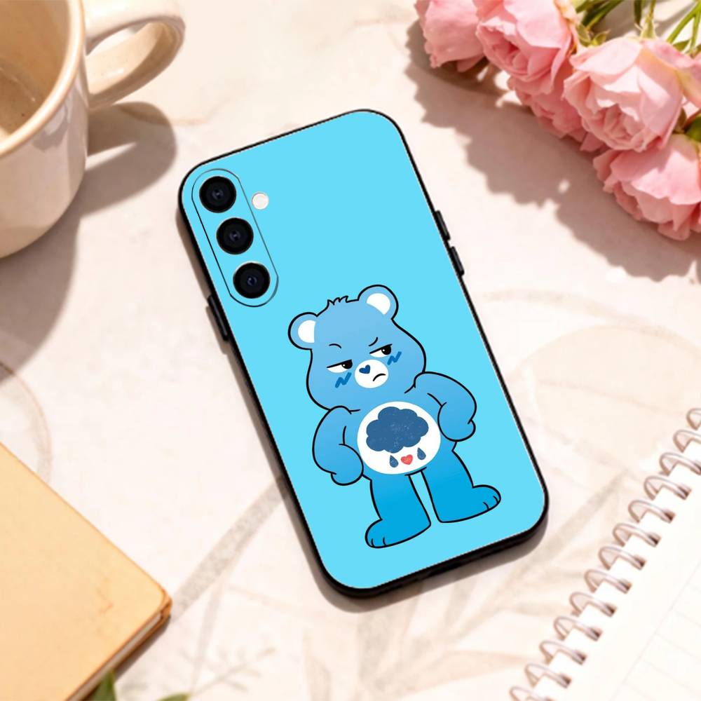 C-Classic C-Cute C-Care B-Bears   Phone Case For Samsung Galaxy A73,A72,A71,A70,A53,A52,A51,Others Soft Black Shell