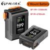 PALO V Mount V-Lock 199Wh Battery BP Battery With PD 65W Cable for Sony Camcorder Broadcast Video Light Blackmagic URSA