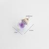 Dried Flower Beads Glass Bead Keychain Bead Keychain