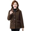Moo Mom's Women's Mid-Length Fleece Winter Coat