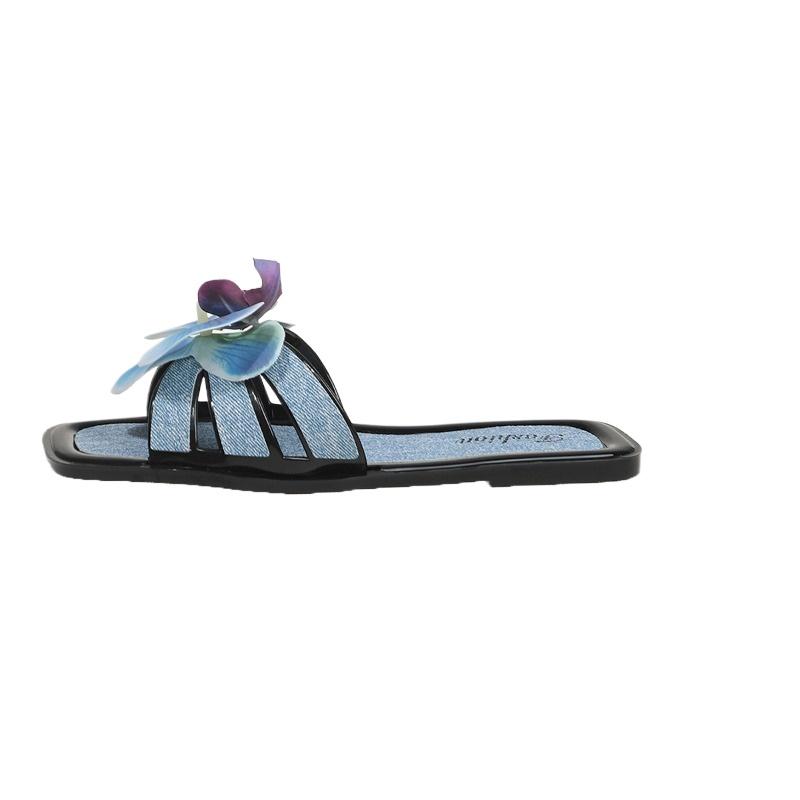New Summer New Women Slippers Fashion Flower Sandals Bathroom Slippers Banquet Party Women Shoes