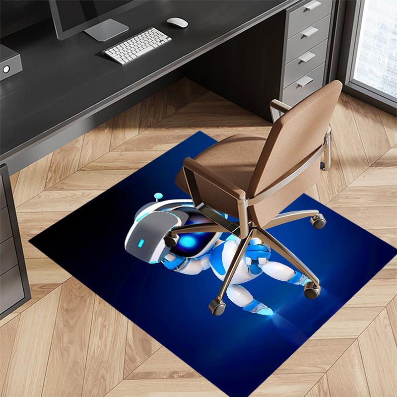 Astro Bot3 Bedruckter Saugfähiger Waschbarer Teppich, Rutschfeste Badezimmerteppiche, Küchenteppiche, Yogamatte, Eingangsbereich Wohnzimmer, Camping-Picknickteppiche