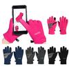 Kids Bicycle Gloves Polar Fleece Warm Anti Slip Full Finger Cycling Mitts for Outdoor Sports Riding