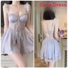 Ladies Satin Sleepwear Set With Deep V Neck And Padded Sleeveless Design For Home And Hotel Comfort