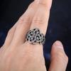 316L Stainless Steel Viking Rings for Men Norse Celtic Knot Jewelry Polished Vintage Boyfriend Gift Fashion