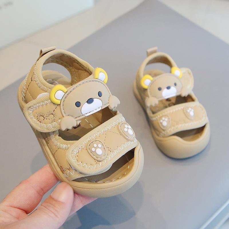 

Baby Shoes, Sandals, Walking Shoes, Boys and Girls Soft-soled Beach Shoes, Baby Shoes 20 хакі