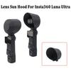 ABS Lens Sunshade Protective Lens Cover for Insta360 Luna Ultra Gimbal Camera Accessories