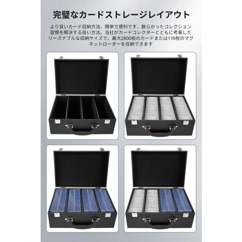 HG CHASING TRIBE Deck Case, Trading Card Case, Holds 2800 Cards [2025 Latest Upgrade] Magnetic Loader Compatible Case, Game Card Storage Box, Card Cas