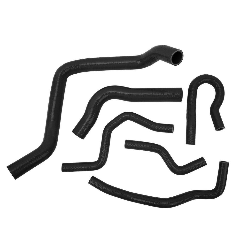 6 ks Hadice chladiče Silikonová hadice pro přenos chladicí kapaliny Sada pro Civic Type R EK EG B16A B18C B20B 1992 až 2000 Černá