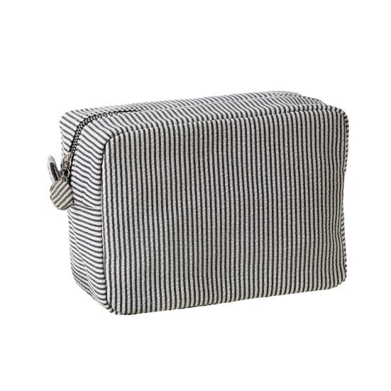 Makeup Bag Solid Color Large Capacity Zipper Closure Cosmetic Pouch Skin Care Product Travel Storage Pouch