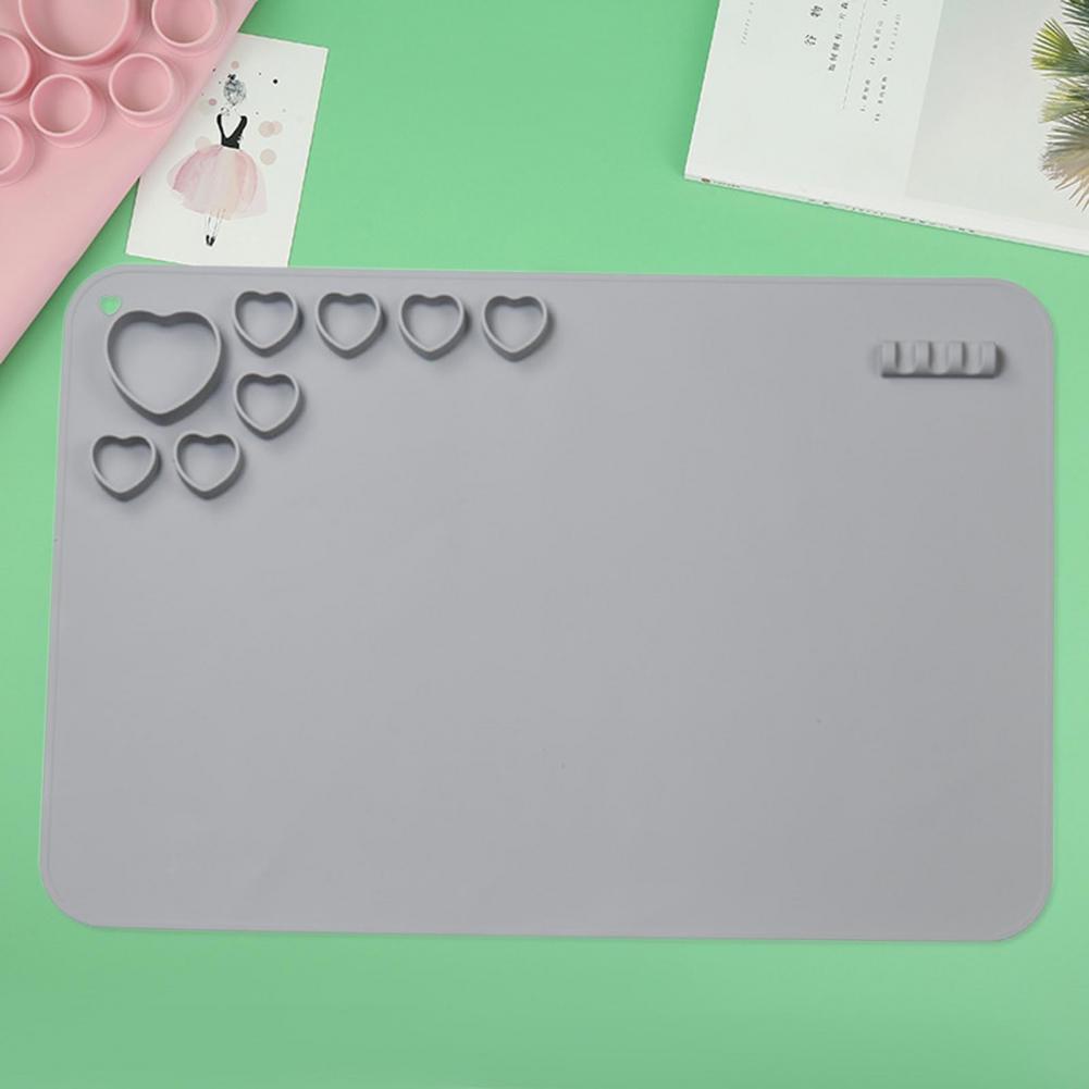 

Силиконовый коврик для рисования маслом с прорезью для ручки, пищевой силиконовый коврик для рисования акварелью для школы