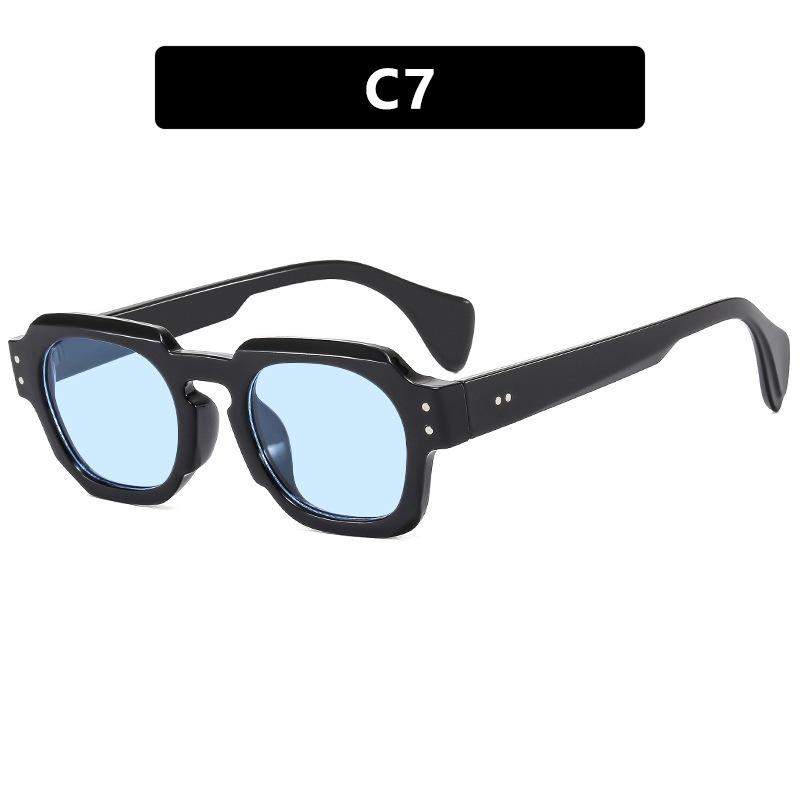 Rice Nail Sunglasses Polygonal Irregular Sunglasses Fashion Sunglasses Ladies Tide
