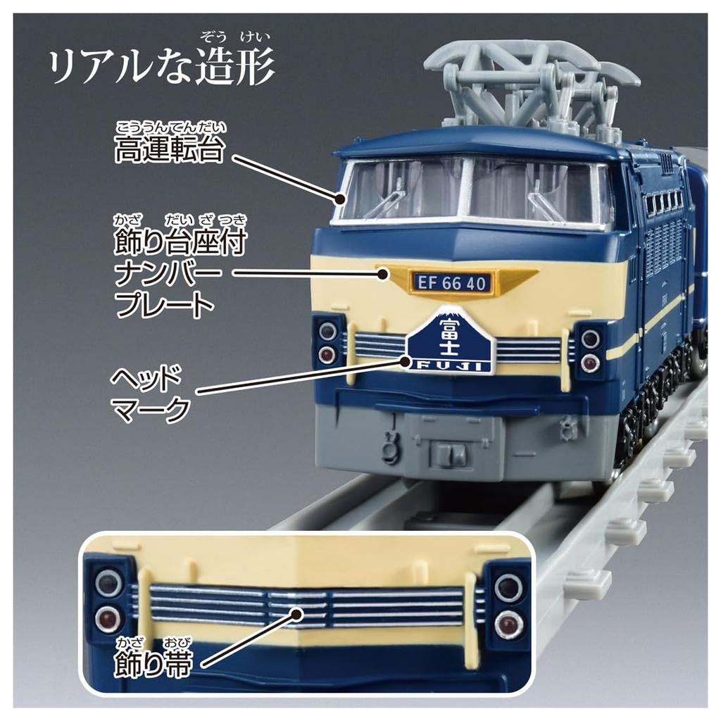 TAKARA TOMY Plarail Real Class Sleeper Express Fuji