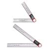 Angle Finder 360° Digital Display  Stainless Steel Portable Electronic Measuring Ruler for Wo