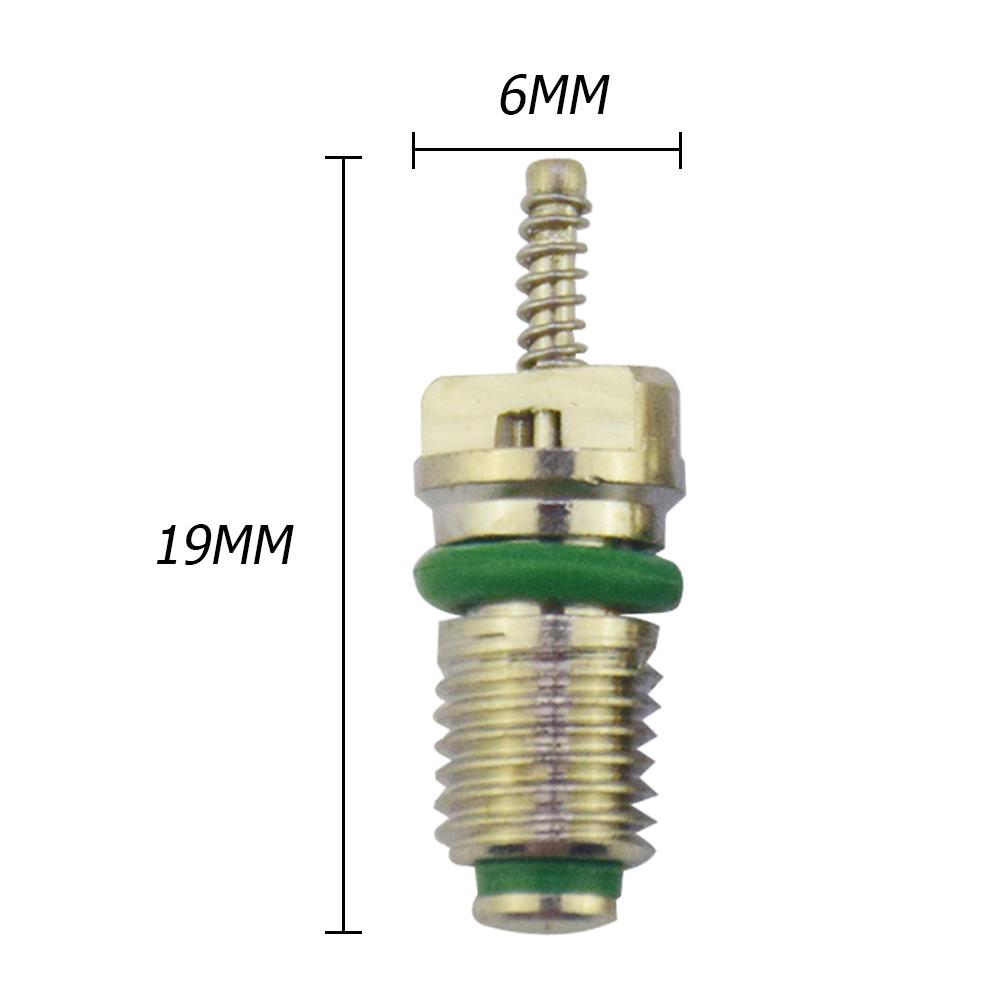 10-teiliges Auto-Klimaanlagen-Kit R134A Kfz-Klimaanlagenkerne Klimaanlage A/C-Ventilschaftkern-Kit Ventilkern