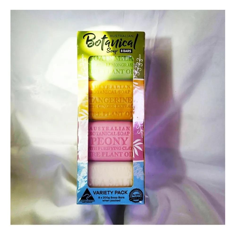 Australian Botanical Soap Variety Pack 200g X 8 Pieces Australian Soap