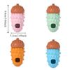 Bite Resistant Pet Leakage Food Toys TRP Pinecone Shape Dog Chew Balls Durable Tooth Cleaning Toy Relieve Boredom