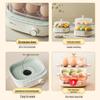 OIMG Automatic Double-Layer Egg Steamer & Breakfast Machine