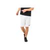 Nike Solid Logo Print Mid-Waist Quick-Dry Sports Shorts Men Bottoms White 725887-100
