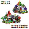 Non-Toxic Jungle World Famous Scene Magnetic Building Blocks Set Creative Sensory Model Stem Toys Diy Educational Gift For Kids