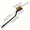 2pcs Stainless Steel Brushes Cleaning Brush for Degreasing Stove Nylon Steel Wire Brush Cleaning Tools Kitchen Accessories