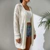 Women's Cardigan, Solid Color for Fall and Winter