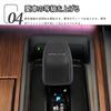 Hearsheng Genuine Leather Material Shift Knob Cover for Toyota New Prius ZVW60 ZVW65 MXWH60