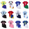 Europacup shirt Kinderen bal ster voetbalshirt set Baby basisschool voetbaltraining team shirt Kleuterschool