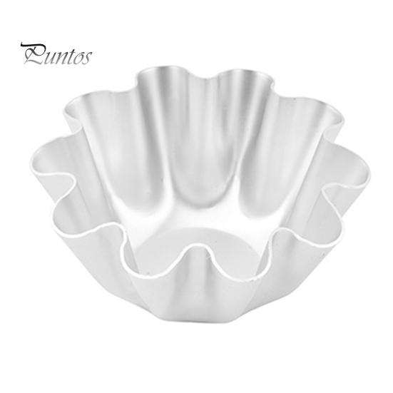 

1/4 шт. Форма для яичного тарта в виде подсолнуха, алюминиевый сплав, мини-форма для пирогов, выпечки, кексов, многоразовый кухонный инструмент B