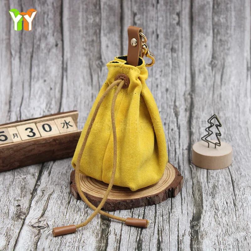 

Сумка для хранения корма для собак, уличная портативная сумка для лакомств для дрессировки питомцев, водонепроницаемая утолщенная парусиновая сумка для кормления жёлтый