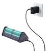 6*18611 Battery Holder Storage Box QC/AFC/FCP/SCP 11.1W Fast Charging DIY Shell With LED Camping Light 18611 Power Bank Case