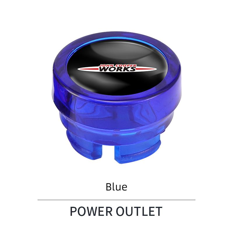 Car Cigarette Lighter Dust Proof Protect Cover Lighter Button For BMW Mini Works Cooper F54 F55 F56 F57 F60 R50 R52 R53 R55 R56
