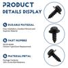 Fender Liner Under Cover Screw Bumper Tapping Screws Auto Fastener Bumper Tapping Screws For Toyota 90159-60498-A87Q